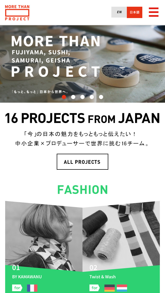 MORE THAN PROJECT