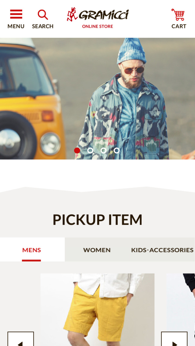 Gramicci Online Store