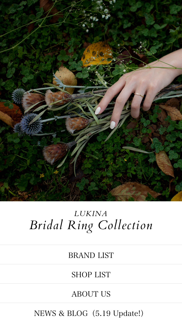 LUKINA Bridal Ring Collection