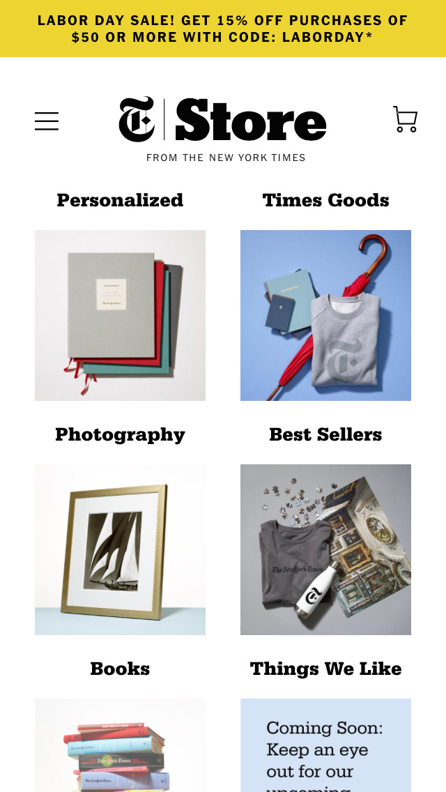 The New York Times Store