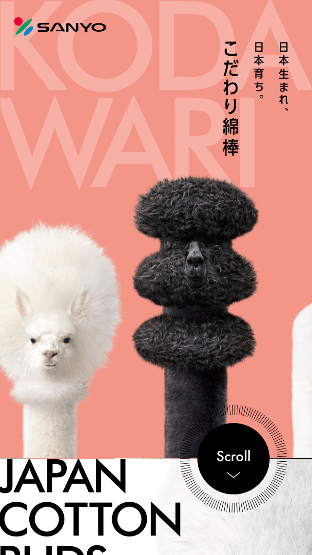 アルパカ as こだわり綿棒